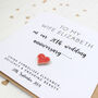 Personalised China 20th Wedding Anniversary Card, thumbnail 2 of 4