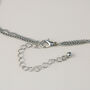 Double Layer Geometric Marble Pendant Necklace, thumbnail 4 of 4