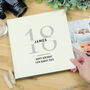 Personalised 40th Birthday Square Photo Album, thumbnail 3 of 6