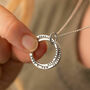Personalised Interlinking Names Necklace, thumbnail 5 of 12