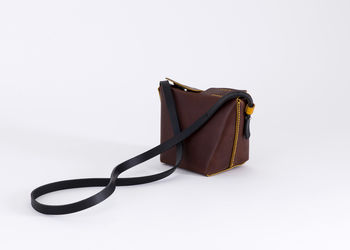 Tea Leather Handbag With Personalised Tag, 5 of 11