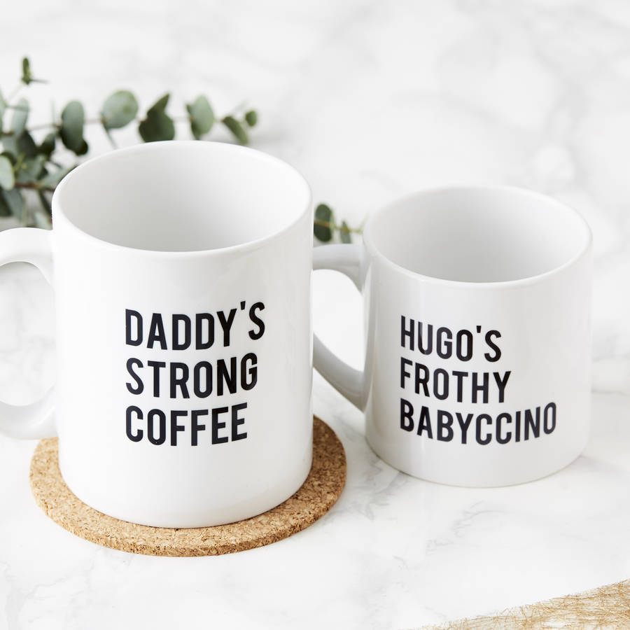 Personalised Daddy And Me Mugs, 1 of 3