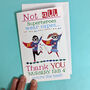 Personalised Superhero Teacher Card, thumbnail 8 of 12