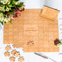 Personalised Wedding Guest Book Puzzle Alterative, thumbnail 8 of 8