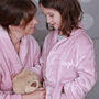 Personalised Supersoft Childrens Dressing Gown, thumbnail 11 of 12