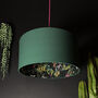 Wild Wood Deadly Night Shade Lampshade In Hunter, thumbnail 1 of 4