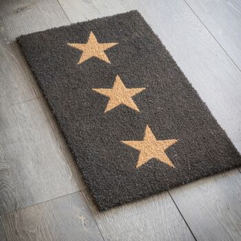 Triple Star Doormat, 2 of 4