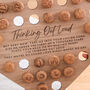 Wooden Heart Song Lyrics Cork Wedding Gift, thumbnail 2 of 5