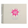 Personalised 40th Birthday Spiral Bound Book, thumbnail 5 of 10