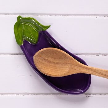 Ceramic Aubergine Dish, 2 of 4