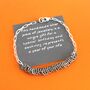30th Birthday Sterling Silver Rings Bracelet, thumbnail 2 of 6