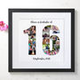 Personalised 16th Birthday Photo Collage, thumbnail 1 of 9
