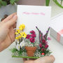 Mother's Garden Luxury Card, thumbnail 1 of 9