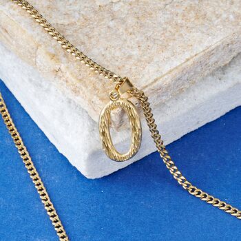 Large Letter Pendant, Initials Pendant For Men And Women, 6 of 10