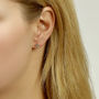 Moon And Star Earrings, thumbnail 3 of 9