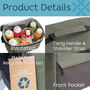 Personalised Insulated Cool Bag Made From Recycled Materials, thumbnail 5 of 11