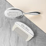 Personalised Classic Silver Plated Brush And Comb Set, thumbnail 2 of 8