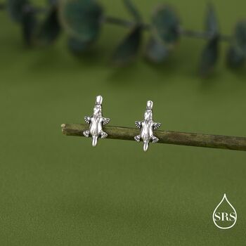 Sterling Silver Platypus Stud Earrings, 4 of 12