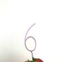 Wire Number Cake Topper/Table Numbers, thumbnail 2 of 3