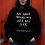 All Good Things Are Wild And Free Kids Jumper, thumbnail 2 of 3