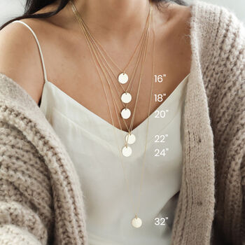 Personalised Interlocking Circles Necklace, 10 of 11