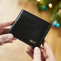 Personalised Leather Card Wallet With Contrast Stitch, thumbnail 8 of 12