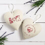 Personalised Initials Heart 40th Ruby Anniversary Gift, thumbnail 9 of 10
