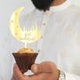 Eid Mubarak Cake Toppers 5pk Silver, thumbnail 2 of 3