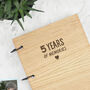 Engraved ‘Five Years Of Memories’ Wooden Scrapbook, thumbnail 1 of 6