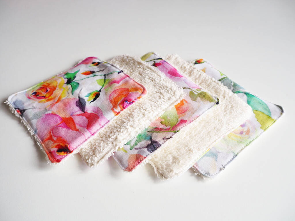 Reusable Cotton Makeup Wipes Set By Suki Sabur Designs