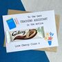 Teaching Assistant Thank You Chocolate Galaxy Card, thumbnail 1 of 4