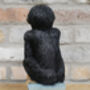Drunken Monkey Figurine – Intricately Detailed Chimp Ornament, thumbnail 6 of 6