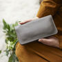 Fair Trade Handcrafted Leather Long Wallet, thumbnail 5 of 11