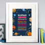 Personalised 'My Child Really Loves' Print, thumbnail 9 of 10