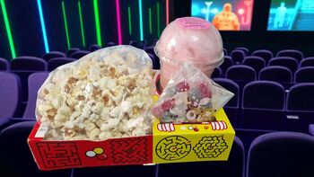 Personalised Movie Night Snack Box Cinema Tray Candy, 3 of 10