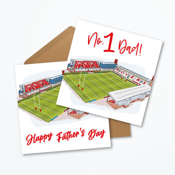 Hull Kr Father’s Day Card, Rugby League, 2 of 6