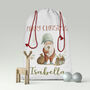 Whimsical Santa Christmas Sack Xl, thumbnail 3 of 4