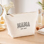 Personalised Makeup Travel Bag Gift For New Mum Mama, thumbnail 10 of 12
