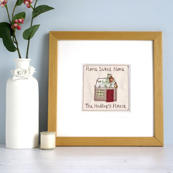Personalised New Home House Picture Gift, 4 of 12