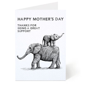 Mother's Day Elephants Card, 2 of 6