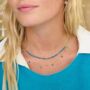 Lily Gemstone Beaded Necklaces, thumbnail 4 of 7