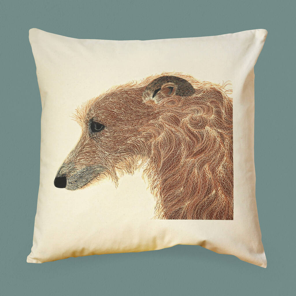 Lurcher Cushion Cover, 1 of 3