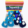 Gift Set Of Two Pairs Of Squelch Adult Socks Dogs, thumbnail 3 of 4