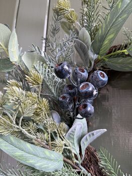 Winter Blueberry Wreath, 2 of 2