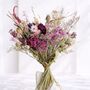 Luxury Dried Flower Bouquet In Berry, thumbnail 1 of 3