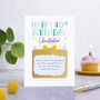 Personalised 40th Birthday Present Scratch Card, thumbnail 4 of 11