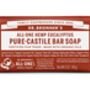 Dr Bronner`s Eucalyptus Soap Bar 140g, thumbnail 1 of 2
