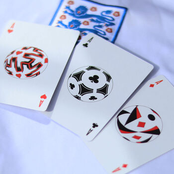 England Football Playing Cards, 9 of 12