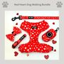 Red Heart Dog Harness Set, thumbnail 1 of 7