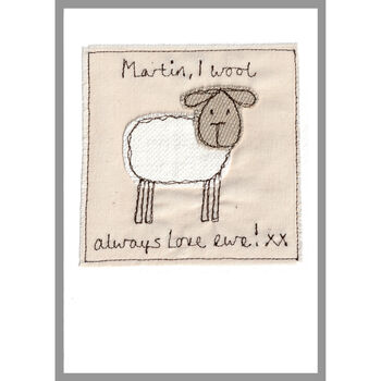 Personalised Sheep Father's Day Card For Dad / Grandad, 3 of 12